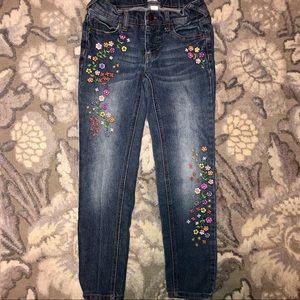 Size 8 Cat & Jack Embroidered Jeans